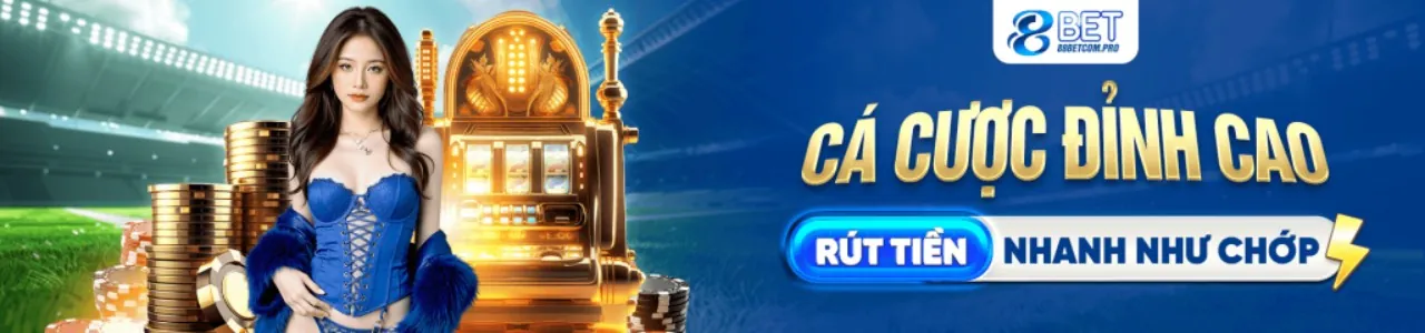 Sân vận động với ánh đèn rực rỡ, biểu tượng cm888 và các biểu tượng cá cược thể thao